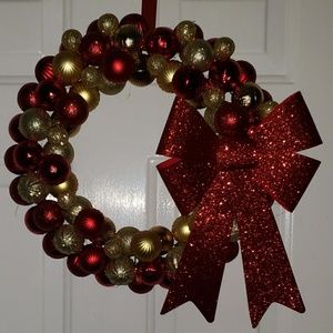 Hand Made Christmas  Wreaths Shatterproof